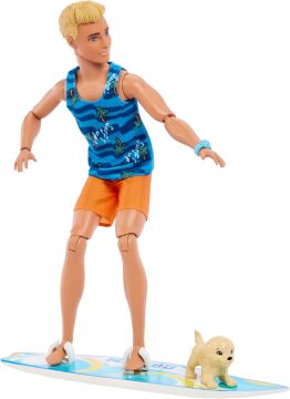 Mattel Barbie Ken Sörf Yapıyor Oyun Seti HPT50