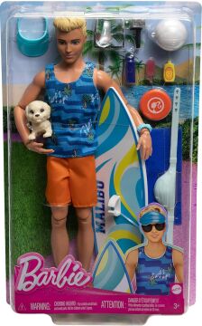 Mattel Barbie Ken Sörf Yapıyor Oyun Seti HPT50