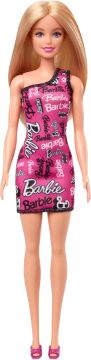Şık Barbie - Sarışın Pembe Elbiseli