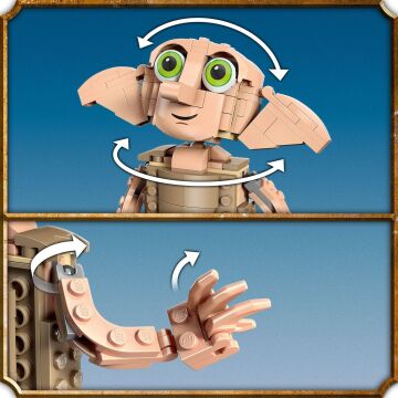 LEGO® Harry Potter™ Ev Cini Dobby™ 76421 Oyuncak Yapım Seti (403 Parça)