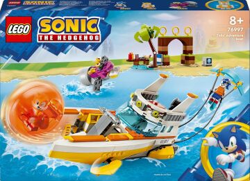 LEGO Sonic the Hedgehog Tails’in Macera Teknesi 76997 – 8 Yaş ve Üzeri Çocuklar İçin Video Oyunu Karakterleri İçeren İnteraktif, Yaratıcı Oyuncak Yapım Seti (393 Parça)