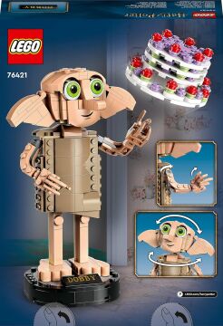 LEGO® Harry Potter™ Ev Cini Dobby™ 76421 Oyuncak Yapım Seti (403 Parça)