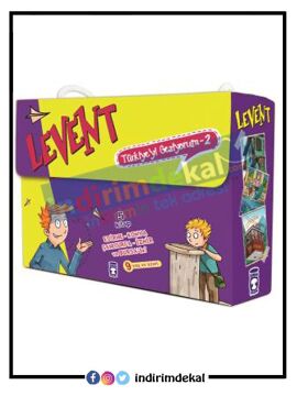 Levent Türkiye’yi Geziyorum - 2 (Set) 5 Kitap (Edirne-Konya-Şanlıurfa-İzmir ve Bursa'da)
