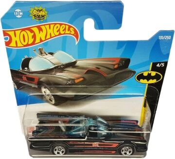 Hot Wheels - TV Serisi Batmobile - Batman 4/5 - HCV64 - Short Card - DC - Classic Superheroes - Mattel 2022