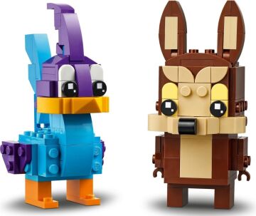 LEGO 40559 Brickheadz Looney Tunes Road Runner ve Wile E. Coyote 323 Parça 10+