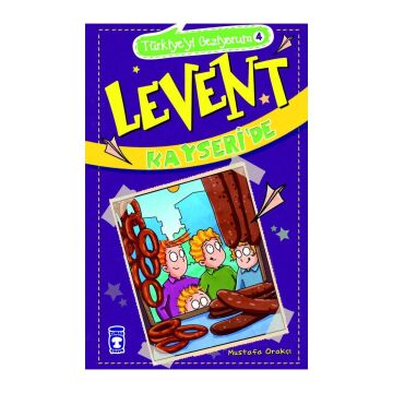 Levent Türkiyeyi Geziyorum 4 Set - 5 Kitap Takım