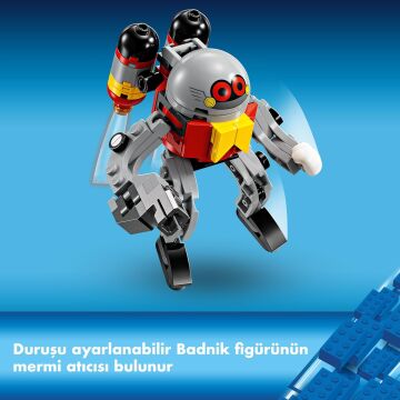 LEGO Sonic the Hedgehog Knuckles ve Master Emerald Tapınağı 76998 – 8 Yaş ve Üzeri Çocuklar İçin Video Oyunu Karakterleri İçeren Yaratıcı Oyuncak Yapım Seti (325 Parça)