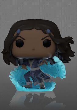 Funko POP! Animasyon Avatarı Katara (Glow in The Dark & ​​Metallic), Özel