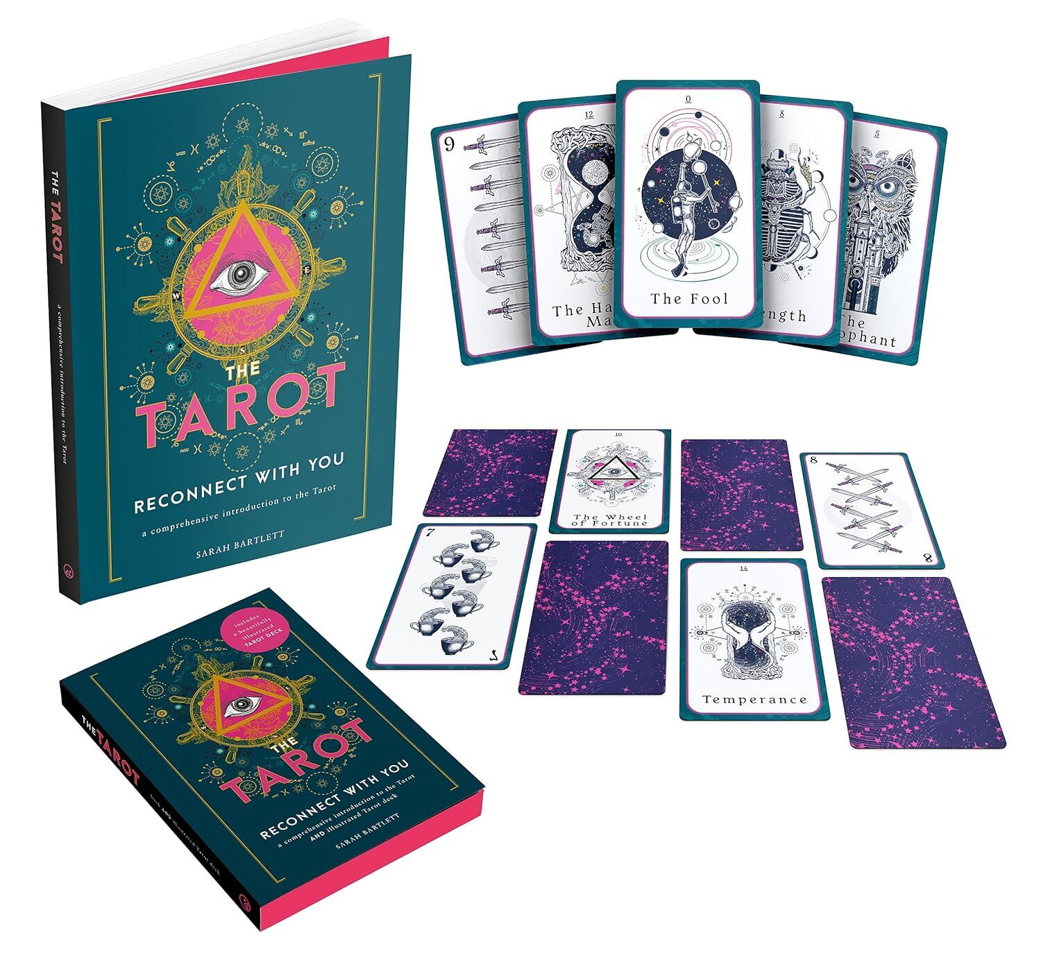 The Tarot: Reconnect With You: A comprehensive introduction to the Tarot and illustrated Tarot deck: Reconnect With You: A Comprehensive Introduction to the Tarot with an illustrated Tarot deck