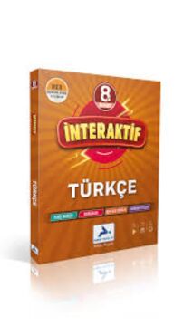 Paraf Yayınları 8. Sınıf İnteraktif Türkçe Soru Bankası (2024 Basım)