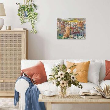 Ravensburger 500 Parçalı Puzzle Bahçede Köpekler