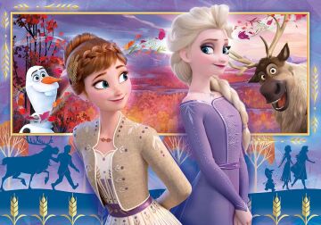 Clementoni - 60 Parça Puzzle - Frozen 2 - 1