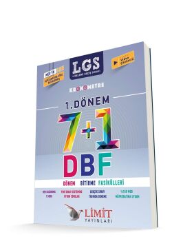 Limit 8. Sınıf Kronometre LGS 1. Dönem 7+1 Dönem Bitirme Fasikülleri-YENİ