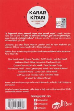 Karar Kitabı - Stratejik Düşünme Üzerine 50 Model
