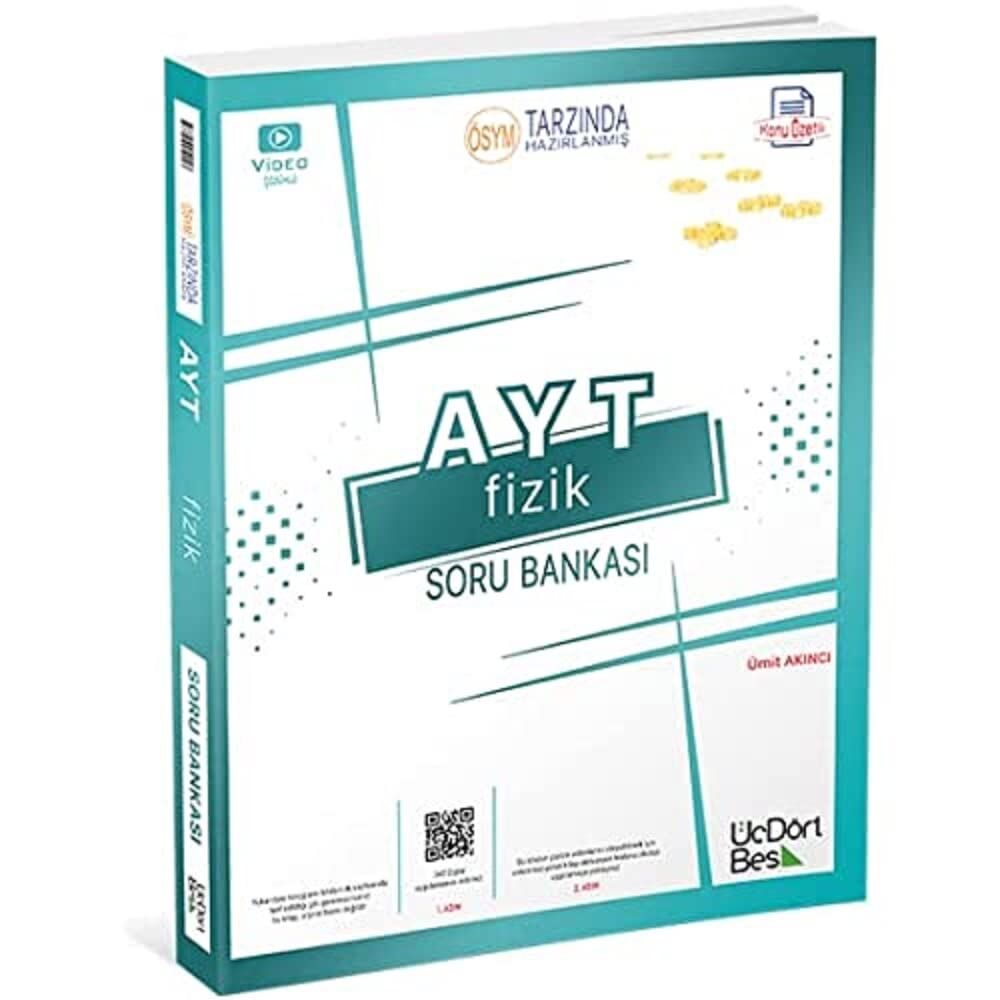 Üç Dört Beş AYT Fizik Soru Bankası-YENİ