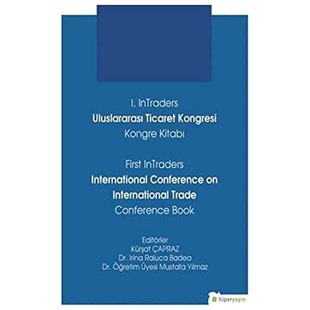 1. InTraders Uluslararası Ticaret Kongresi Kongre Kitabı