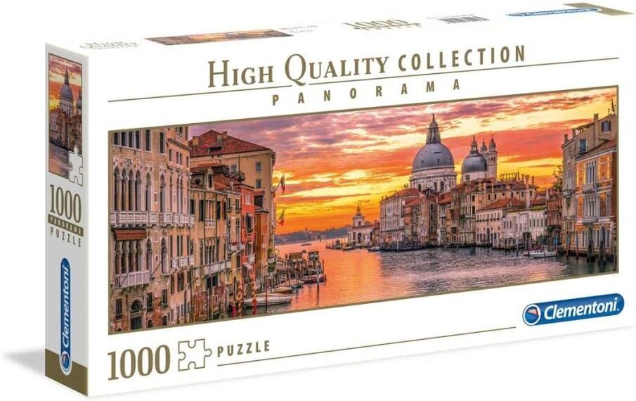 Clementoni - 1000 Parça Yetişkin Puzzle - The Grand Canal Venice