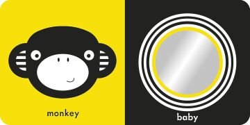 Baby Touch: Faces: a black-and white-book