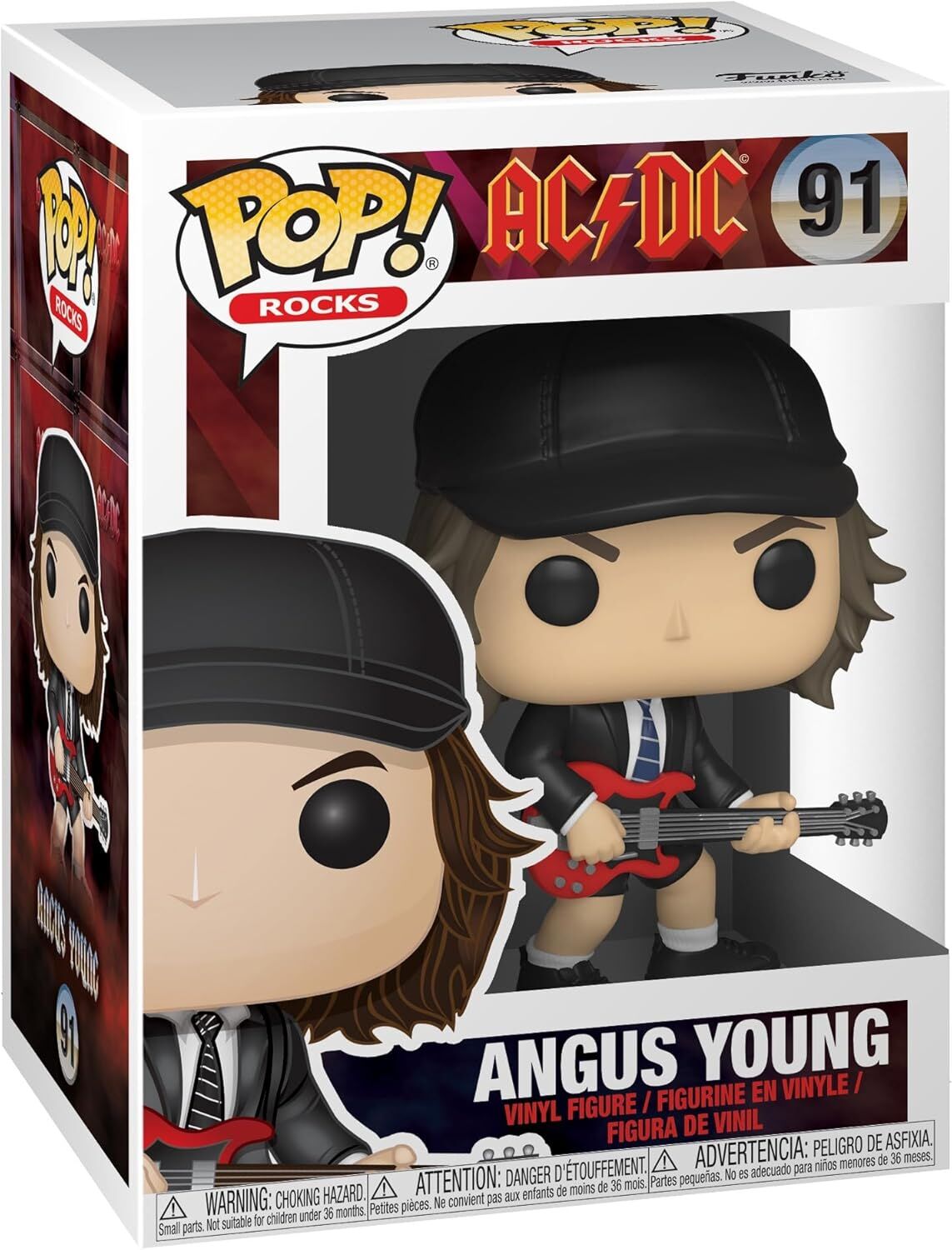 Funko 36318 Pop! Vinil: Rocks: AC/DC: Angus Young