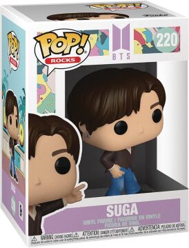 BTS - Dynamite - Suga Funko Pop! Vinil figür (uyumlu Popbox koruyucu kılıf dahil)