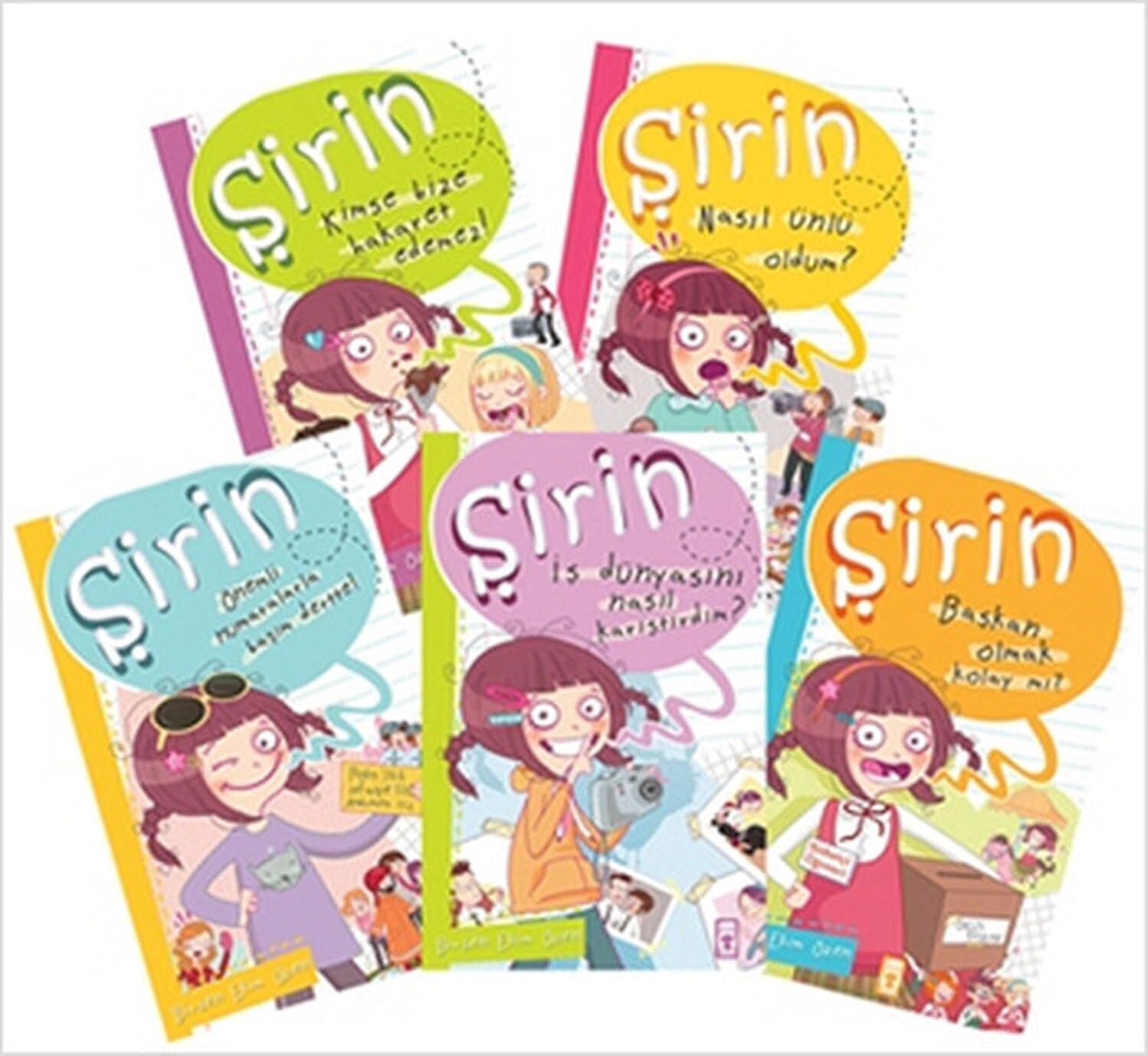ŞİRİN İŞ BAŞINDA 1 SET 5 KİTAP