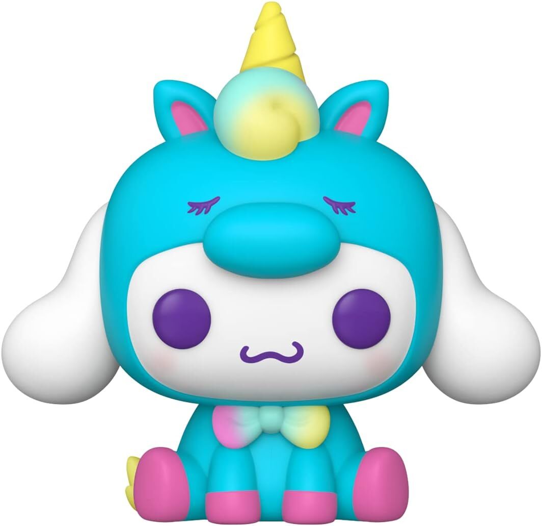 Funko Pop! Sanrio: Hello Kitty - Cinnamoroll - Tek Boynuzlu At Partisi - Vinil Koleksiyon Figürü - Hediye Fikri - Resmi Ticari Ürünler - Çocuklar ve Yetişkinler için Oyuncak - Koleksiyoncular ve Ekran