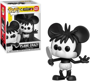 Funko 32191 Pop-Vinyl: Disney: Mickey's 90. Jahrestag: Flugzeug verrückt, Mehrfarbig