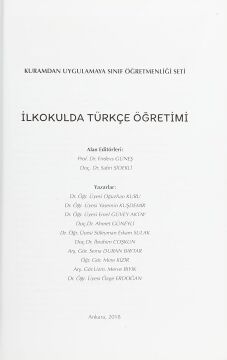 Türkçe Öğretimi: Kuramdan Uygulamaya Sınıf Öğretmenliği Seti