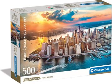 CLEMENTONI 500 el. Compact New York [PUZZLE]
