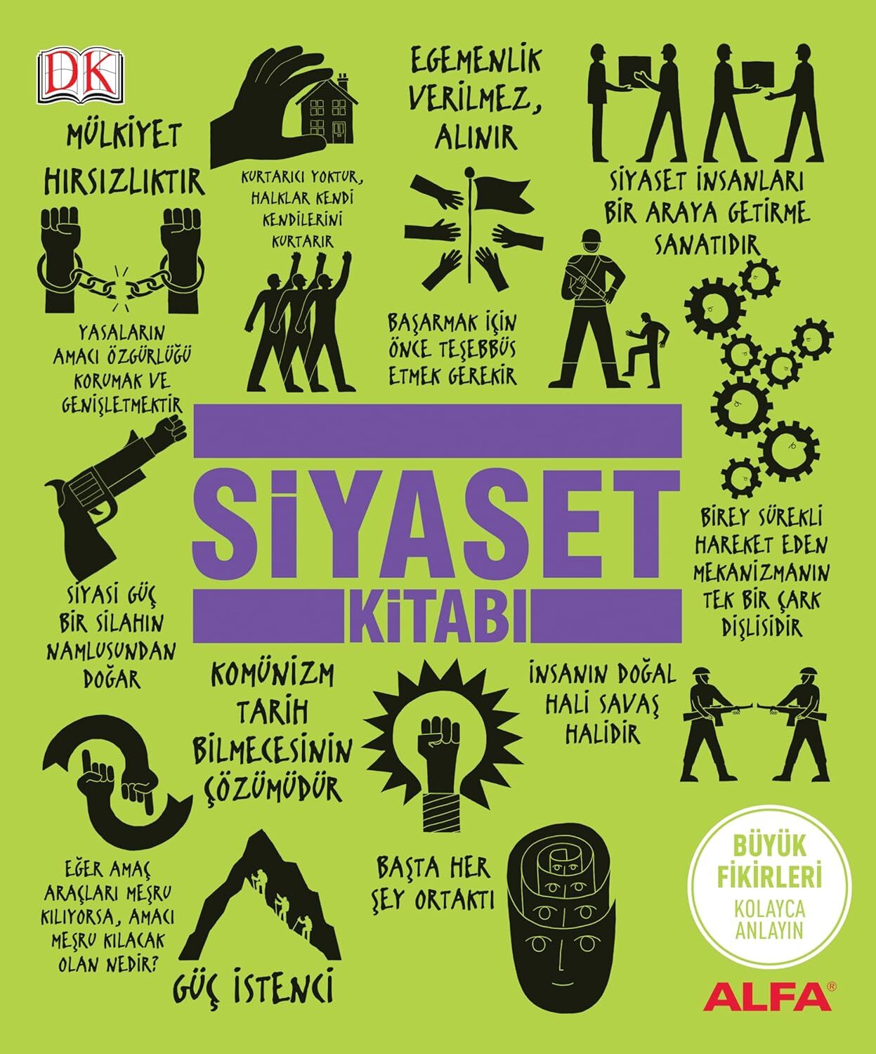 Siyaset Kitabı (Ciltli): Büyük Fikirleri Kolayca Anlayın