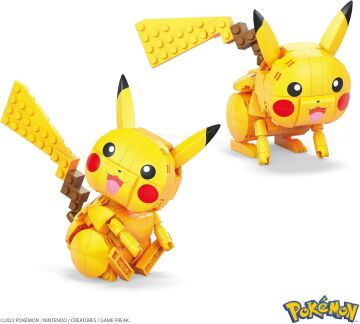 MEGA Pokémon Yap ve Oyna Figürler, Pikachu, 7 yaş ve üzeri, GMD31