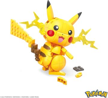MEGA Pokémon Yap ve Oyna Figürler, Pikachu, 7 yaş ve üzeri, GMD31