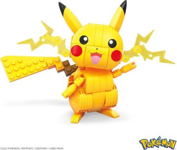 MEGA Pokémon Yap ve Oyna Figürler, Pikachu, 7 yaş ve üzeri, GMD31