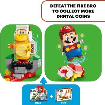 LEGO® Super Mario™ Lav Dalgası Ek Macera Seti 71416-7 Yaş ve Üzeri Çocuklar için Koleksiyonluk Yaratıcı Oyuncak Yapım Seti (218 Parça)