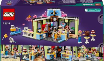 LEGO Friends Heartlake City Kafe’si 42618-6 Yaş ve Üzeri Çocuklar Pastane Oyuncağı İçeren Yaratıcı Oyuncak Yapım Seti (426 Parça)