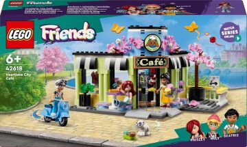 LEGO Friends Heartlake City Kafe’si 42618-6 Yaş ve Üzeri Çocuklar Pastane Oyuncağı İçeren Yaratıcı Oyuncak Yapım Seti (426 Parça)