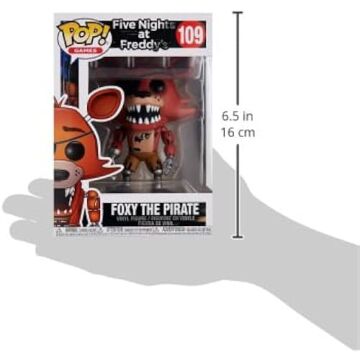 Foxy Korsan Pop - Freddy Beş Nights! Vinil Şekil''