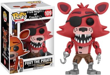 Foxy Korsan Pop - Freddy Beş Nights! Vinil Şekil''
