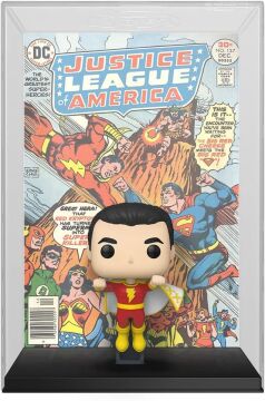 Funko Pop! Çizgi Roman Kapağı: DC - Shazam - Koleksiyon Vinil Figür - Hediye Fikri - Resmi Ürünler - Çocuklar ve Yetişkinler İçin Oyuncaklar - Koleksiyoncular İçin Figür Modeli