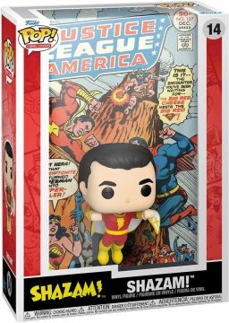Funko Pop! Çizgi Roman Kapağı: DC - Shazam - Koleksiyon Vinil Figür - Hediye Fikri - Resmi Ürünler - Çocuklar ve Yetişkinler İçin Oyuncaklar - Koleksiyoncular İçin Figür Modeli