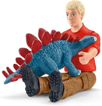 SCHLEICH 41465 Tyrannosaurus Saldırısı Oyuncak Figürü, Çok Renkli