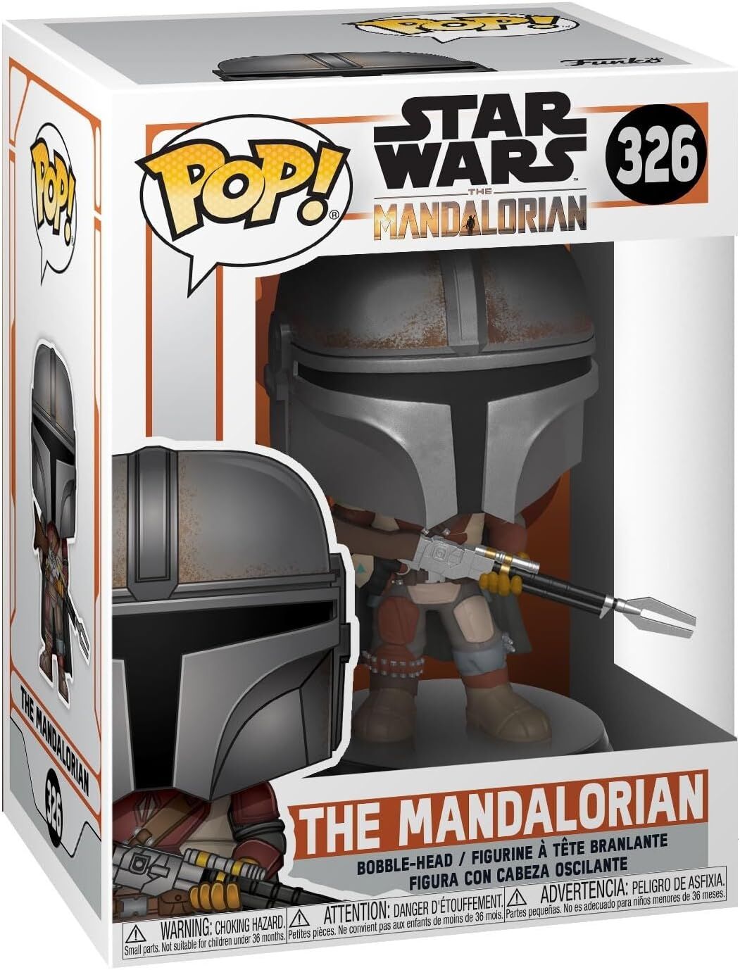 Funko Fgr-POP Star Wars, Mandalorian, The Mandalorian Figürü
