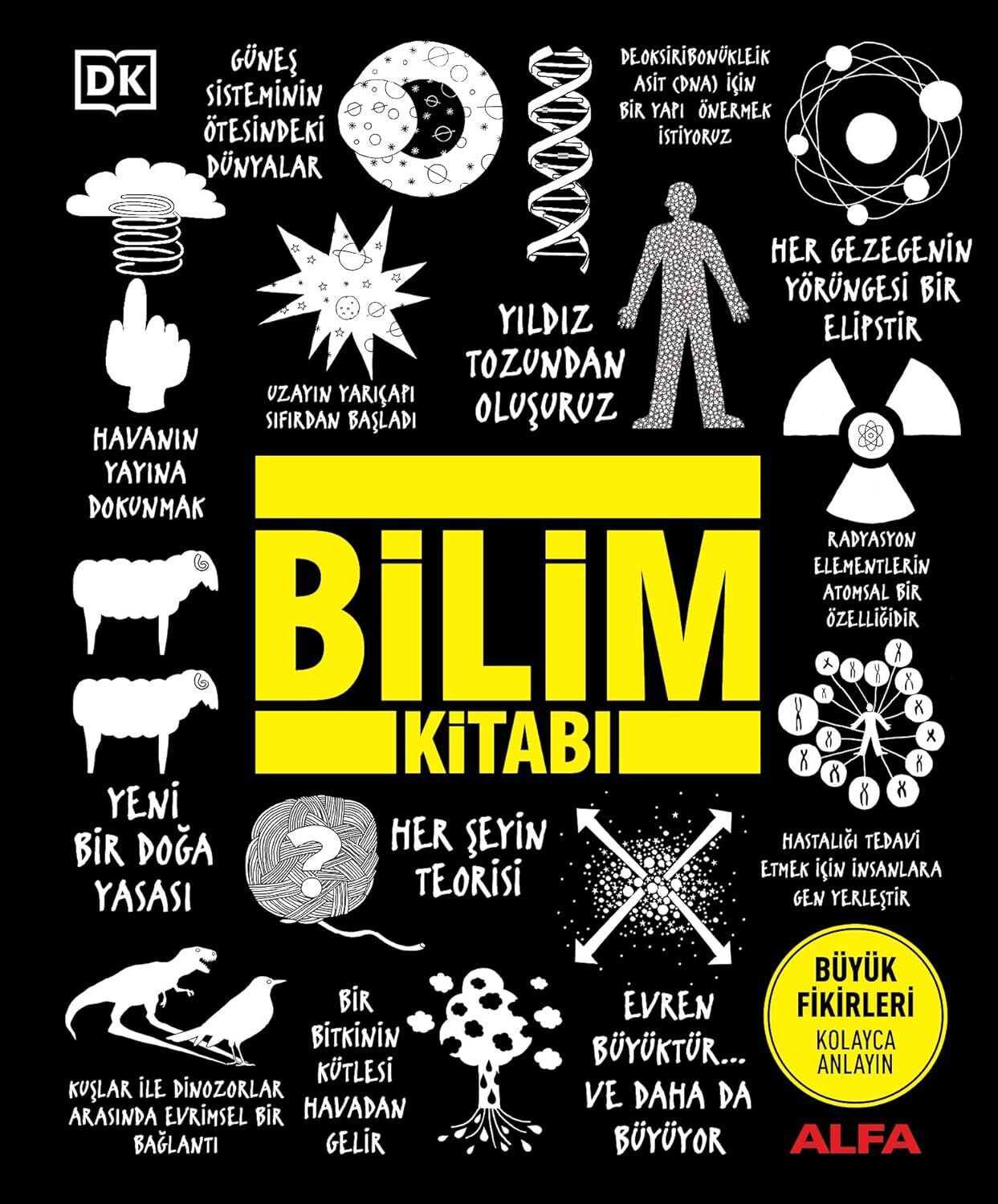 Bilim Kitabı (Ciltli): Büyük Fikirleri Kolayca Anlayın
