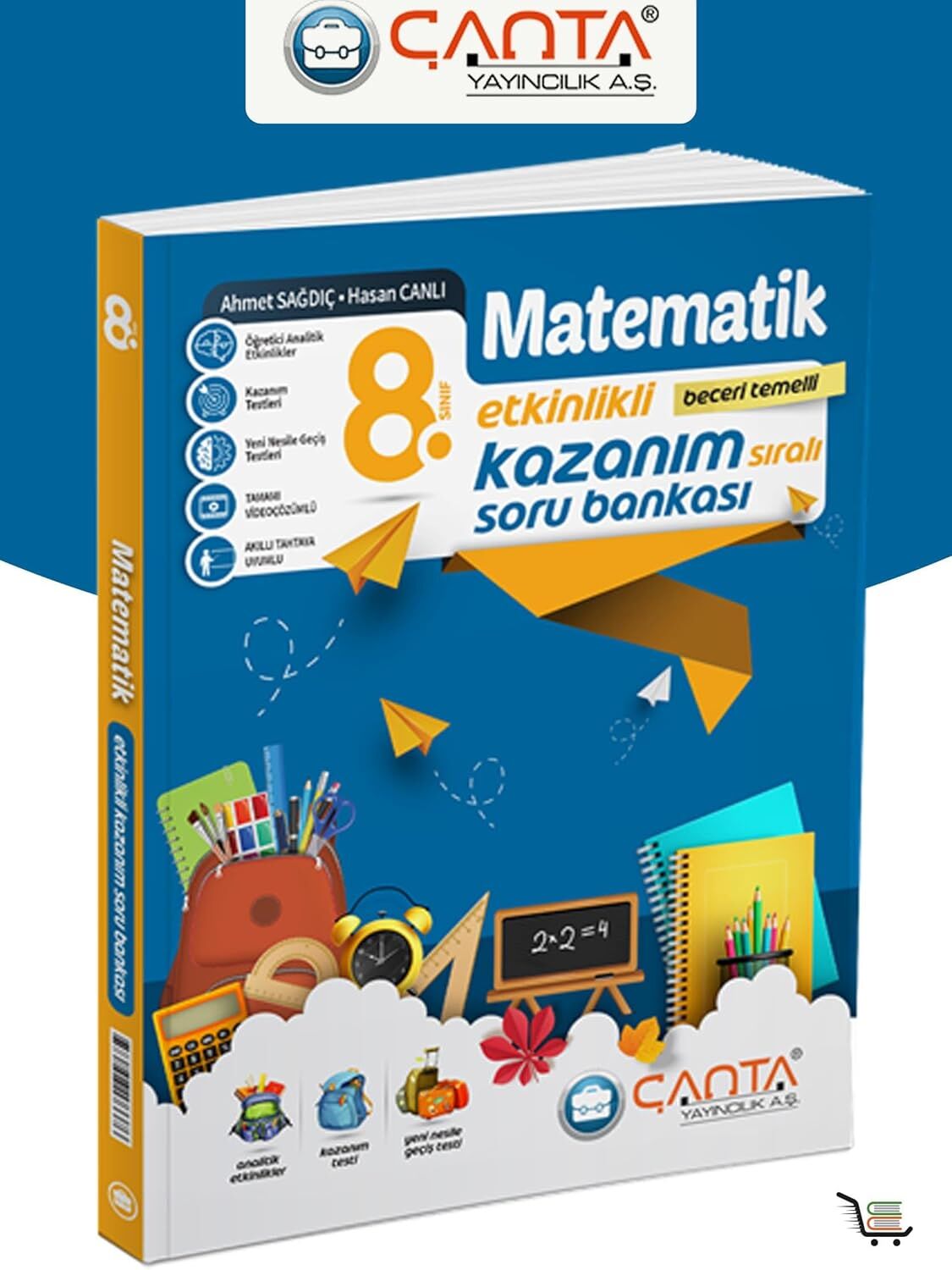 Çanta 8. Sınıf Matematik Etkinlikli Kazanım Soru Bankası