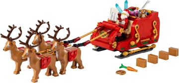 LEGO 40499 Iconic Noel Babanın Kızağı