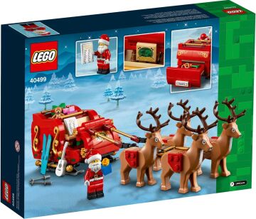 LEGO 40499 Iconic Noel Babanın Kızağı