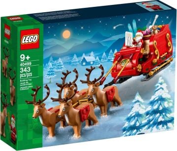 LEGO 40499 Iconic Noel Babanın Kızağı