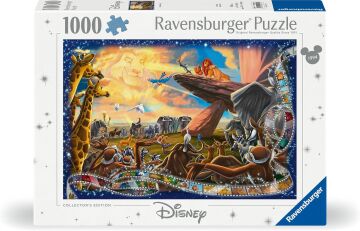Ravensburger 1000 Parçalı Puzzle WD Aslan Kral