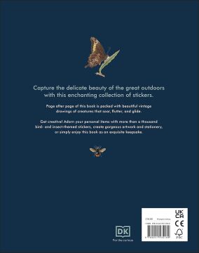 The Bees, Birds & Butterflies Sticker Anthology: With More Than 1,000 Vintage Stickers