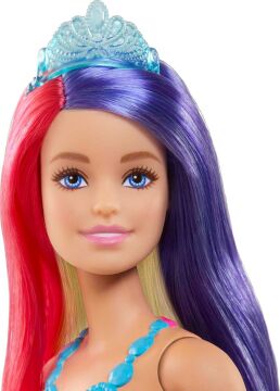 Barbie Dreamtopia Prenses Bebek, Upuzun Rengarenk Saçlarıyla, 3-7 Yaş için GTF38
